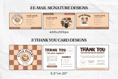 Editable Bakery Business Canva Template Bundle Product Image 7