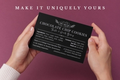 Cottage Food Law Label Canva QR Code Template Product Image 8