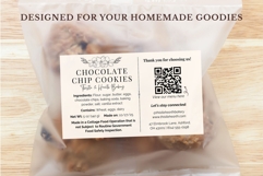 Cottage Food Law Label Canva QR Code Template Product Image 9