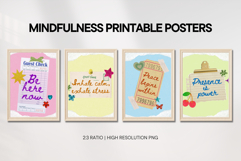 Mindfulness Quotes Printable Wall Art Calm Aesthetic Posters Product Image 2