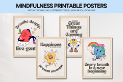 Mindfulness Quotes Printable Wall Art Calm Aesthetic Posters Product Image 1