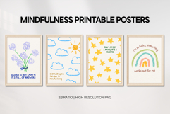 Mindfulness Quotes Printable Wall Art Calm Aesthetic Posters Product Image 2