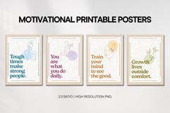 Motivational Quotes Printable Wall Art Inspirational Posters Product Image 2