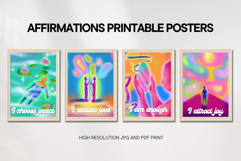 Celestial Affirmations Wall Art Printable Cosmic Spiritual Product Image 2