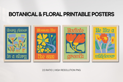 Botanical &amp; Floral Printable Wall Art Nature Posters Set Product Image 2