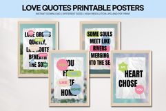 Love Quotes Wall Art Printable Posters Product Image 1