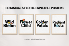 Botanical &amp; Floral Printable Wall Art Nature Posters Set Product Image 2