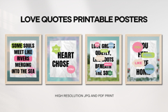 Love Quotes Wall Art Printable Posters Product Image 2