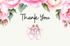 2 Pink Floral Headband Clipart Ballet Coquette Peonies PNG Product Image 3