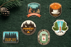 Vintage Camping Patch Bundle Product Image 2