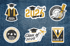 Vintage Graduation Sticker Bundle Product Image 3