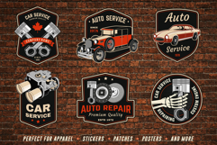 12 Retro Auto Garage Service Vol. 2 Product Image 3