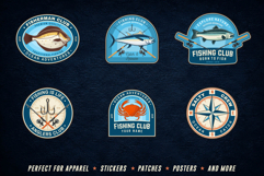 Vintage Fishing Patch Bundle Product Image 3