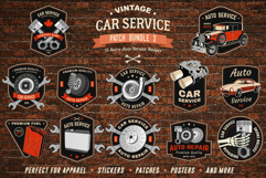 12 Retro Auto Garage Service Vol. 2 Product Image 1