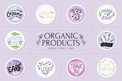 Organic Products Logos | Stickers Product Image 1