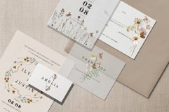 Autumn Wildflowers Watercolor Clip Art Product Image 4