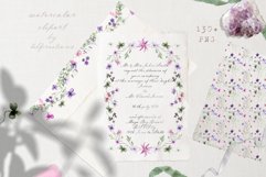 Spring Wildflowers. Watercolors Product Image 3