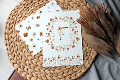 Autumn Wildflowers Watercolor Clip Art Product Image 7