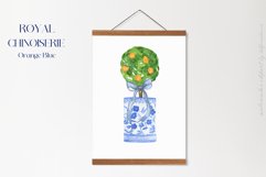 Royal Chinoiserie Orange Topiary Product Image 4