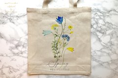 Spring Wildflowers. Watercolors Product Image 4