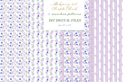 Mahjong Set PNG Watercolor DIY clipart Chinoiserie Product Image 2