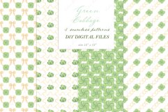 Cabbage Green Vintage DIY Digital Clipart. Product Image 3