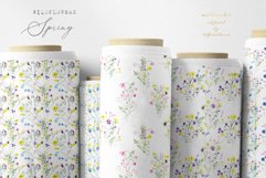 Spring Wildflowers. Watercolors Product Image 5