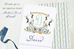 Watercolor Crest Duck Mallard Clipart Product Image 3