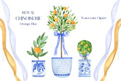 Royal Chinoiserie Orange Topiary Product Image 11