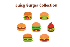 Juicy Burger Collection Set Product Image 1