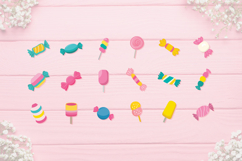 Colorful Wrapped Candy Pack Product Image 2