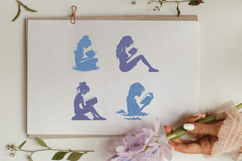 Girl Reading a Book Peacefully Product Image 2