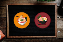 Japanese Ramen Vector Collection Product Image 2