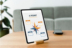 8 Data Visualization Flat Design Infographics Set Product Image 4