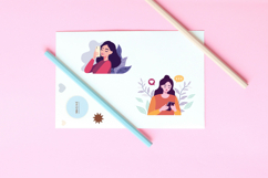 10 Teen Female Holding Smartphone Product Image 3