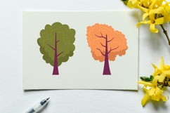 8 Tree Flat Design Element Product Image 3