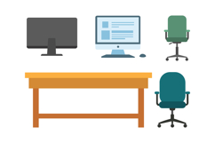 23 Workspace Essentials object set Product Image 2