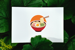 Japanese Udon Noodle Vector Collection Product Image 3