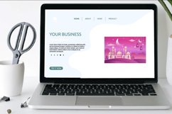 8 Beautiful Eid Mubarak Islamic Illustration 02 Product Image 2