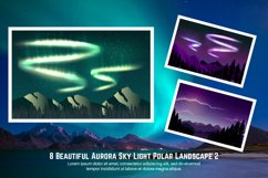 8 Beautiful Aurora Sky Light Polar Landscape 2 Product Image 4