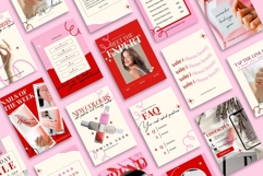 Nail Salon Social Media Canva Templates Product Image 10