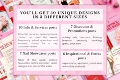 Nail Salon Social Media Canva Templates Product Image 12