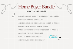 Home Buyer Guide Canva Templates Bundle Product Image 2