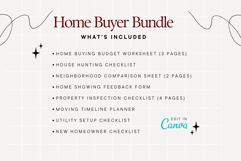 Home Buyer Guide Canva Templates Bundle Product Image 2