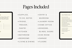 Room by Room Deep Cleaning Guide Canva Template Product Image 3