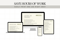 Room by Room Deep Cleaning Guide Canva Template Product Image 6