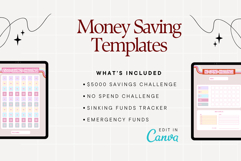 Money Saving Templates Bundle Canva Product Image 2