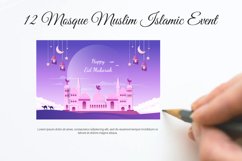 12 Mosque Muslim Islamic Event with 15 Elements Product Image 2