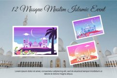 12 Mosque Muslim Islamic Event with 15 Elements Product Image 7