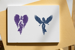 18 Heavenly Silhouettes Winged Goddess Product Image 3